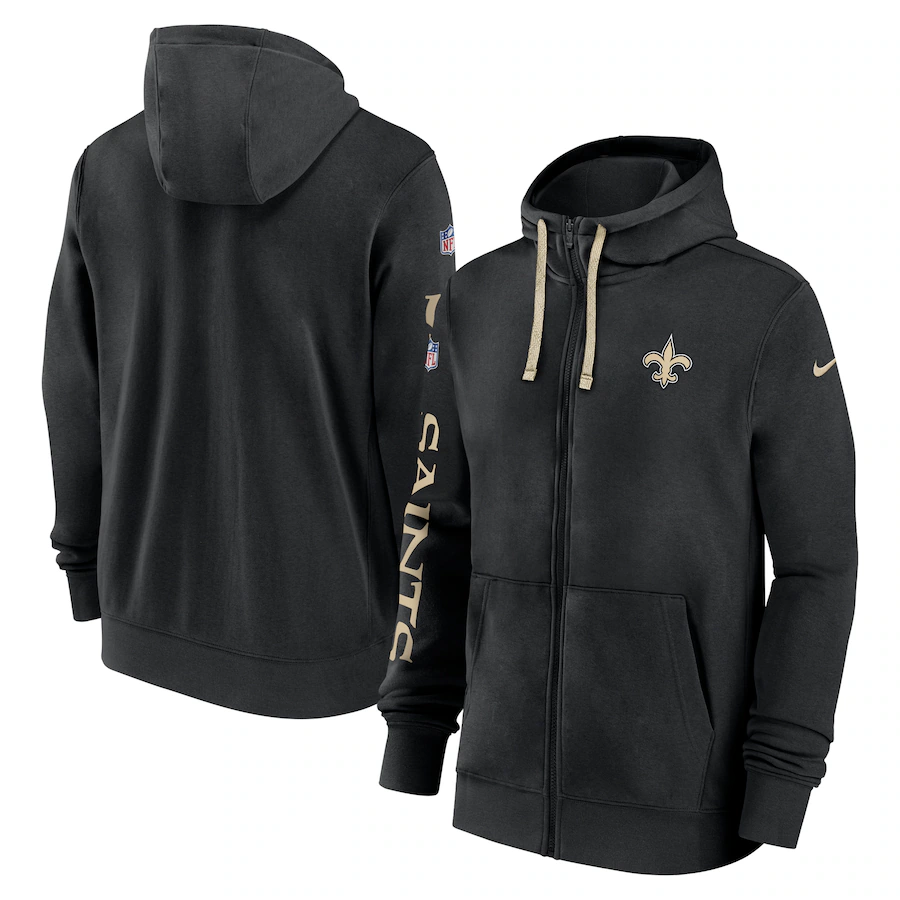Men New Orleans Saints black style 3 2024 Nike NFL Hoodie